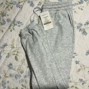grey fabletics sweatpants size medium